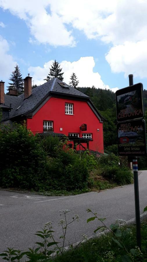 Certovka Peklo Hotel Nachod Luaran gambar